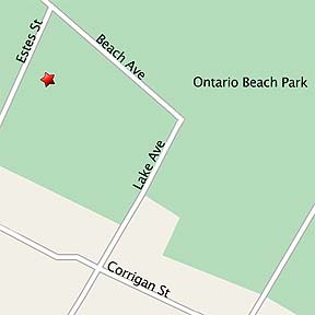 Map of Beach and Lake Avenue 2