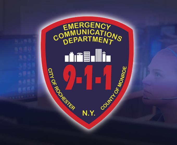 Graphic for Rochester's Emergency Communications Department.
