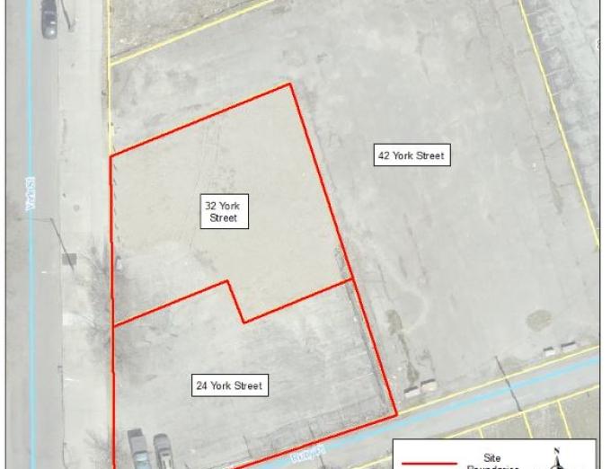 24 & 32 York Street site map