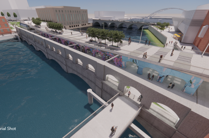 Design concept rendering for Aqueduct Reimagined.